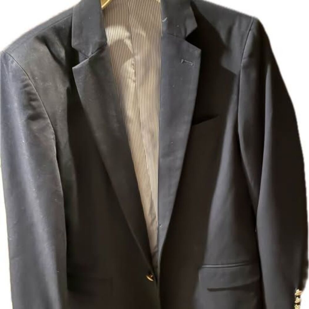 IZOD Dark Blue Blazer Jacket Size 16 Regular